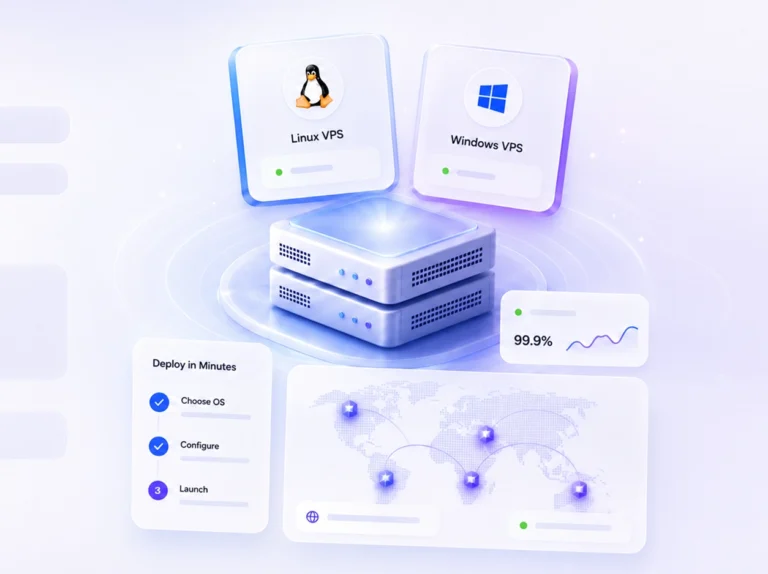 Linux and Windows VPS that Scale with you